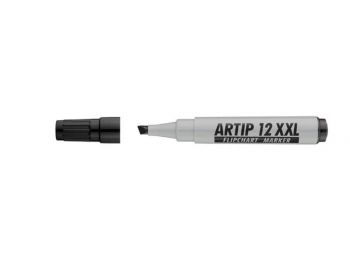 Flipchart marker, 1-3 mm, kúpos, ICO Artip 11 XXL, fekete (