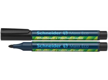 Tábla- és flipchart marker, 1-3 mm, kúpos, SCHNEIDER „Maxx Eco 110, fekete (TSCMAX110FK)