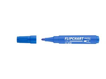 Flipchart marker, 1-3 mm, kúpos, ICO Artip 11 XXL, kék (TICA11XK)