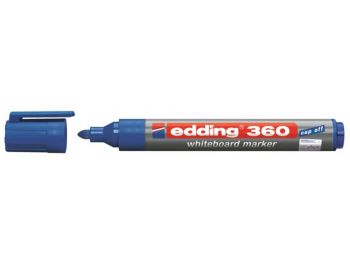 Tábla- és flipchart marker, 1,5-3 mm, kúpos, EDDING 360, kék (TED36031)
