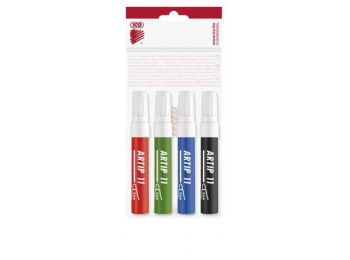 Flipchart marker készlet, 1-3 mm, kúpos, ICO Artip 11, 4 k