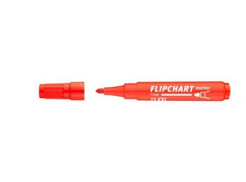 Flipchart marker, 1-3 mm, kúpos, ICO Artip 11 XXL, piros (T