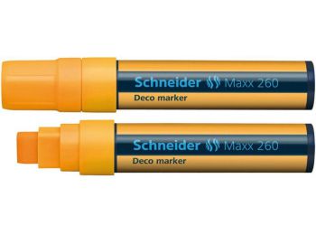 Krétamarker, 5-15 mm, SCHNEIDER Maxx 260, narancssárga (TSC260NS)