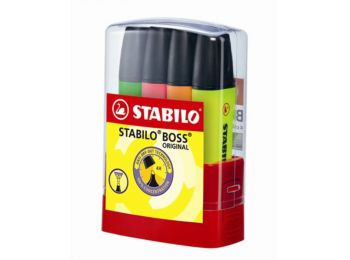 Szövegkiemelő készlet, 2-5 mm, STABILO Boss Parade, 4 kü