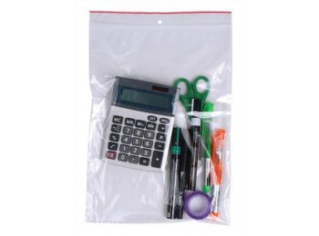 Simítózáras tasak, 23x32 cm (A4), DONAU, víztiszta (D17931)