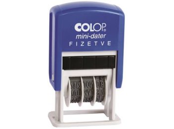Dátumbélyegző, COLOP S 160/L, Fizetve (IC1051658)
