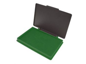 Bélyegzőpárna, 110x70 mm, KORES Stampo, zöld (IK71571)