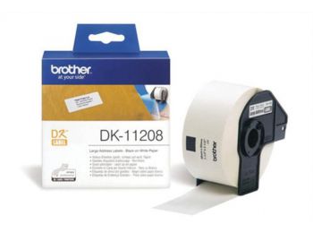 Papír címke, QL nyomtatóhoz, 38 x 90 mm, BROTHER (QPTDK11