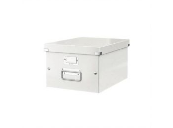 Irattároló doboz, A4, LEITZ Click&Store, fehér (E60440001