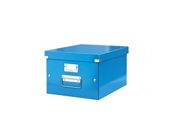 Irattároló doboz, A4, LEITZ Click&Store, kék (E60440036)