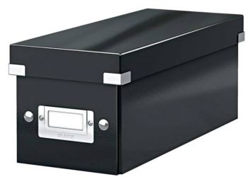 CD tároló doboz, LEITZ Click&Store, fekete (E60410095)