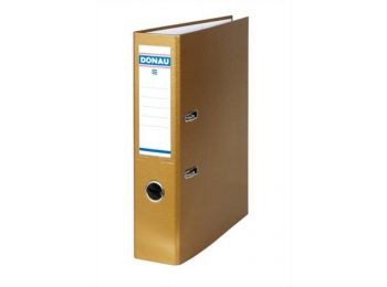Iratrendező, 75 mm, A4, PP/karton,  DONAU Szivárvány, ara
