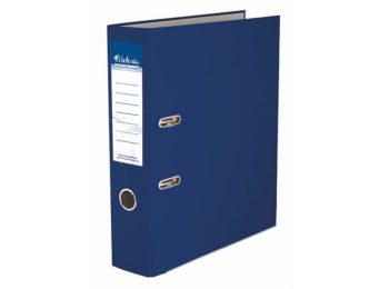 Iratrendező, 75 mm, A4, PP/karton, VICTORIA, Basic, sötét