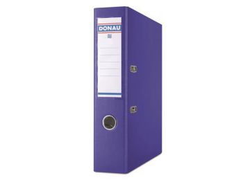 Iratrendező, 75 mm, A4, PP/karton,  DONAU Szivárvány, ké