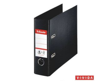 Iratrendező, 75 mm, banki, PP, ESSELTE Standard, Vivida fek