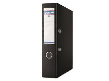 Iratrendező, 75 mm, A4, PP, élvédő sínnel, DONAU Premiu