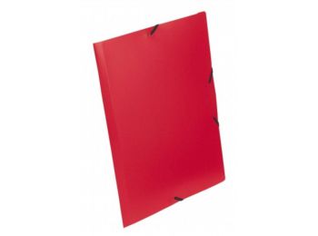 Gumis mappa, 15 mm, PP, A4, VIQUEL Standard, piros (IV133001