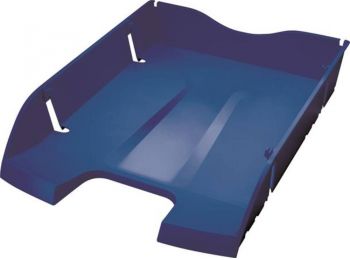 Irattálca, műanyag, törhetetlen, HELIT Nestable Green Log