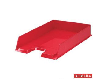 Irattálca, műanyag, ESSELTE Europost, Vivida piros (E62360