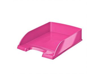 Irattálca, műanyag, LEITZ Wow, rózsaszín (E52263023)