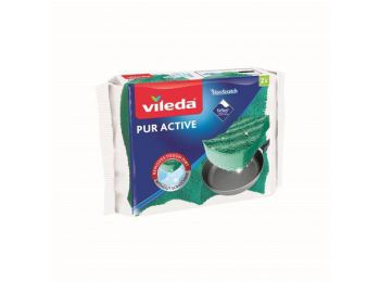 Mosogatószivacs, 2 db,  VILEDA Pur Active (KHT214)
