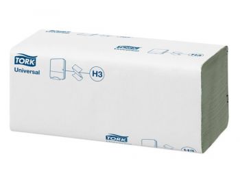 Kéztörlő, Z hajtás, 1 rétegű, H3 rendszer, Universal, 
