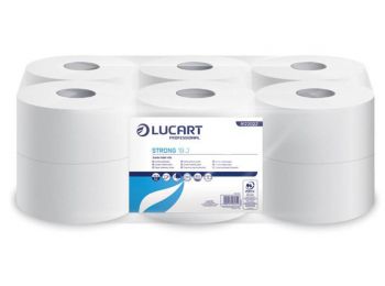 Toalettpapír, 2 rétegű, 130 m, 19 cm átmérő, LUCART, S