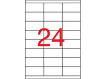 Etikett, univerzális, 70x33,8 mm, APLI, 2400 etikett/csomag