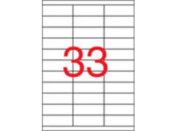 Etikett, univerzális, 70x25,4 mm, APLI, 3300 etikett/csomag