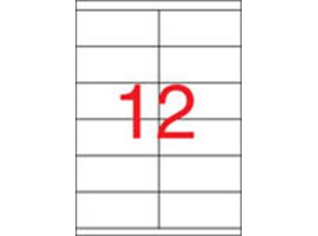 Etikett, univerzális, 105x48 mm, APLI, 1200 etikett/csomag 