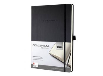 Jegyzetfüzet, exkluzív, A4, kockás, 97 lap, keményfedele