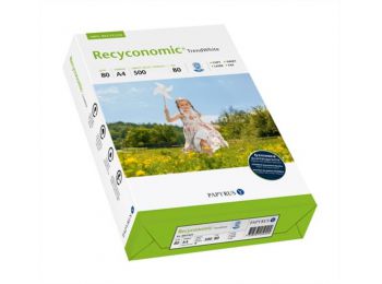 Másolópapír, újrahasznosított, A3, 80 g, RECYCONOMIC Tr