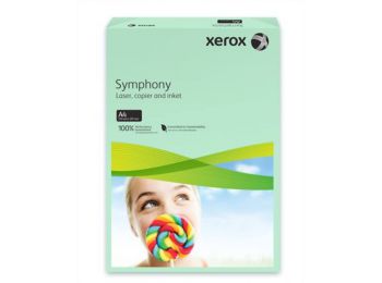 Másolópapír, színes, A4, 80 g, XEROX Symphony, zöld (k�