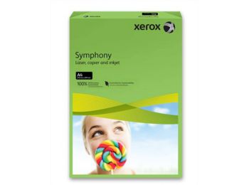 Másolópapír, színes, A4, 160 g, XEROX Symphony, sötétzöld (intenzív) (LX94279)