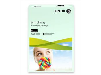 Másolópapír, színes, A4, 160 g, XEROX Symphony, világoszöld (pasztell) (LX92836)