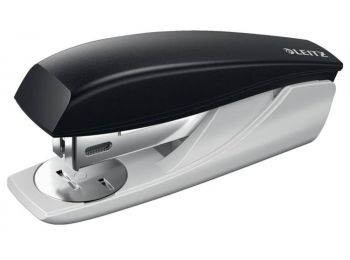 Tűzőgép, 24/6, 26/6, 25 lap, LEITZ Nexxt 5501, fekete (E5