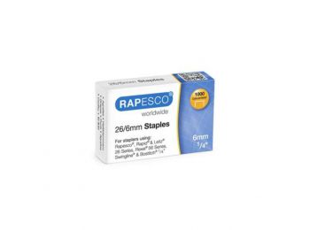 Tűzőkapocs, 26/6, RAPESCO (IRS11661Z3)