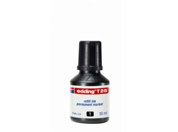 Utántöltő alkoholos markerhez, EDDING T25, fekete (TEDM25FK)