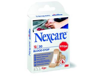 Sebtapasz, vérzéscsillapító, 30 db, 3M Nexcare Blood Sto