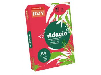 Másolópapír, színes, A4, 80 g, REY Adagio, intenzív pir