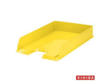 Irattálca, műanyag, ESSELTE Europost, Vivida sárga (E6239