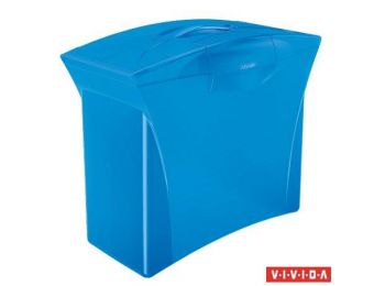 Függőmappa tároló, műanyag, 5 db függőmappával, mobi