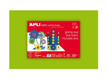 Moosgumi, 400x600 mm, APLI Eva Sheets, világoszöld (LCA127