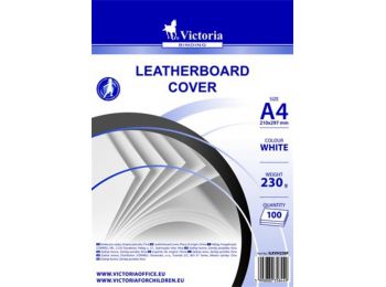 Hátlap, A4, 230 g, matt, VICTORIA, fehér (ILKVH230F)