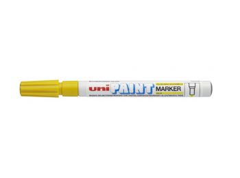 Lakkmarker, 0,8-1,2 mm, UNI PX-21, sárga (TUPX21S)