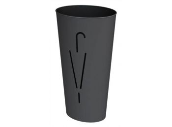 Esernyőtartó, fém, ALBA Rainy, fekete (BAF66)