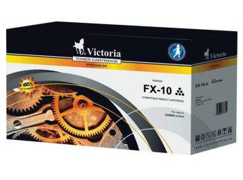 FX-10 Lézertoner i-SENSYS MF4010, 4120, 4140 nyomtatókhoz, VICTORIA, fekete, 2k (TOCFX10V)