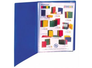 Bemutatómappa, 40 zsebes, A4, VIQUEL Standard, kék (IV5080