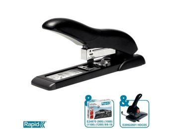 Tűzőgép, nagyteljesítményű, 70 lap, RAPID HD70 Fashion