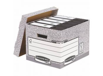 Archiválókonténer, karton, standard, BANKERS BOX® SYSTEM